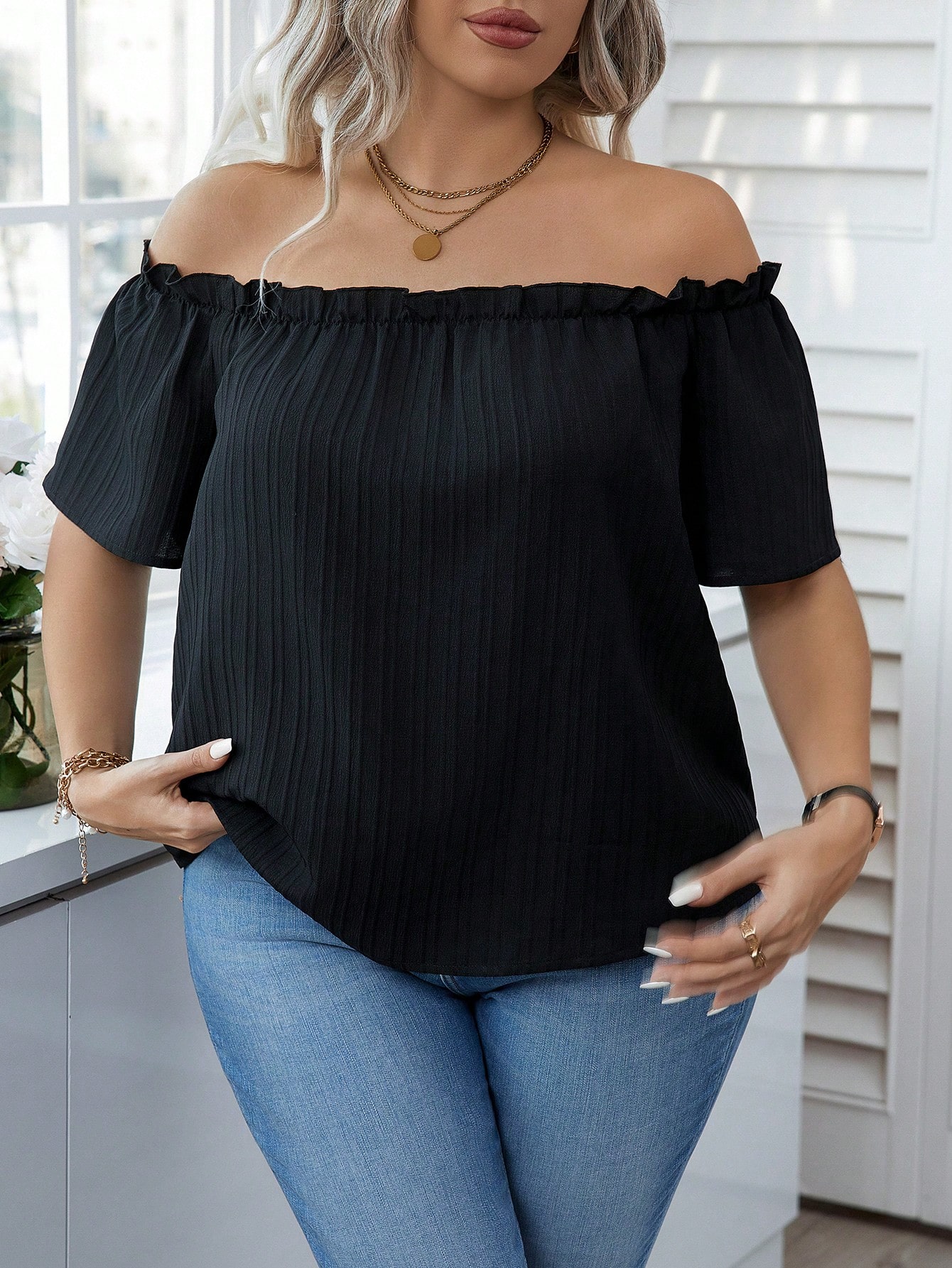 Женская сексуальная блузка с о – обзор и цена Blouse Off Shoulder