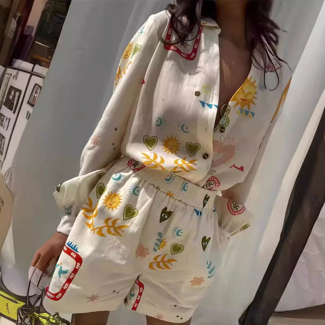 Женский повседневный комплект  – обзор и цена Romper Floral Print