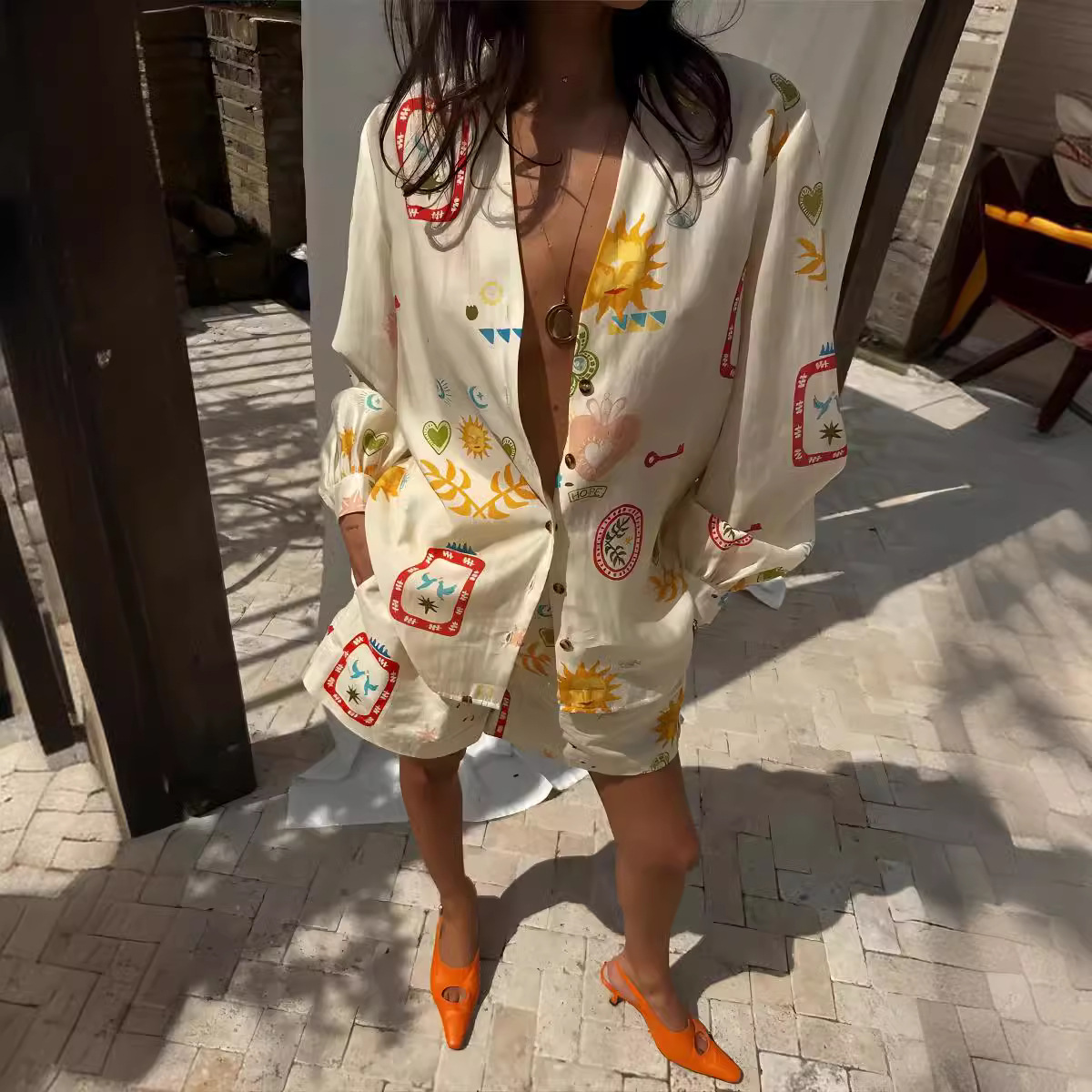 Женский повседневный комплект  – обзор и цена Romper Floral Print