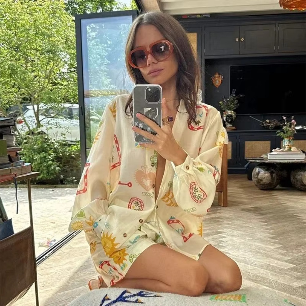 Женский повседневный комплект  – обзор и цена Romper Floral Print