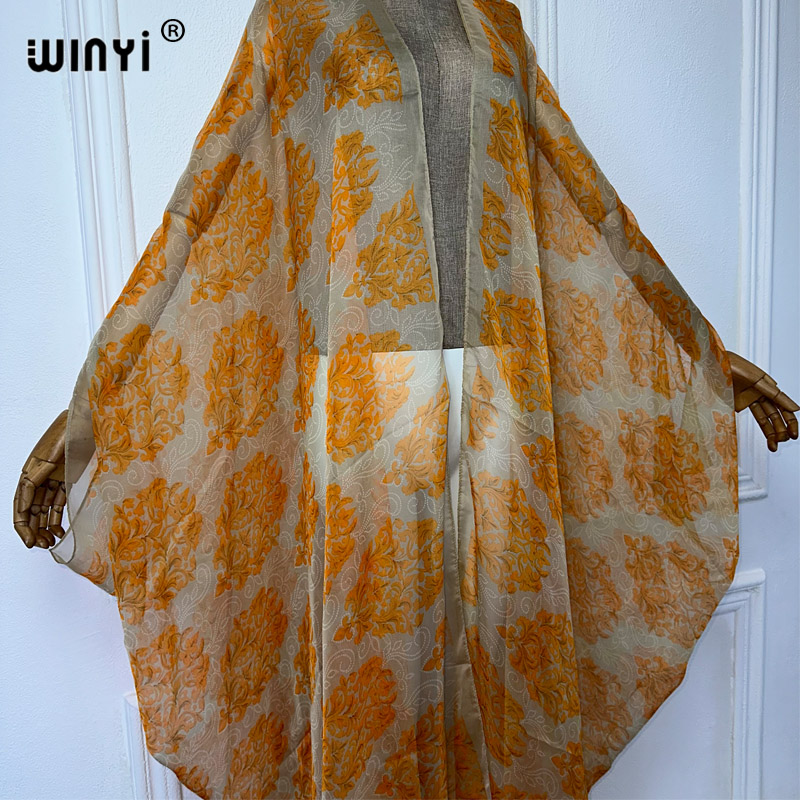 WINYI макси-кимоно, летний пер – обзор и цена Cover Up Kaftan