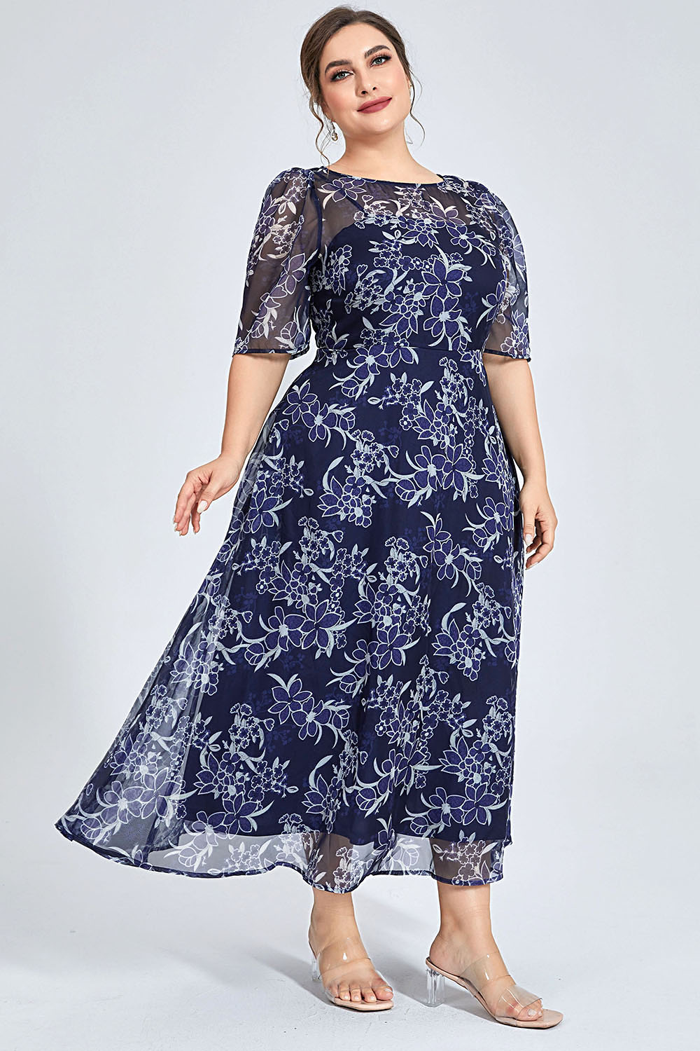 Платье миди из шифона с цветоч – обзор и цена Midi Skirt Floral
