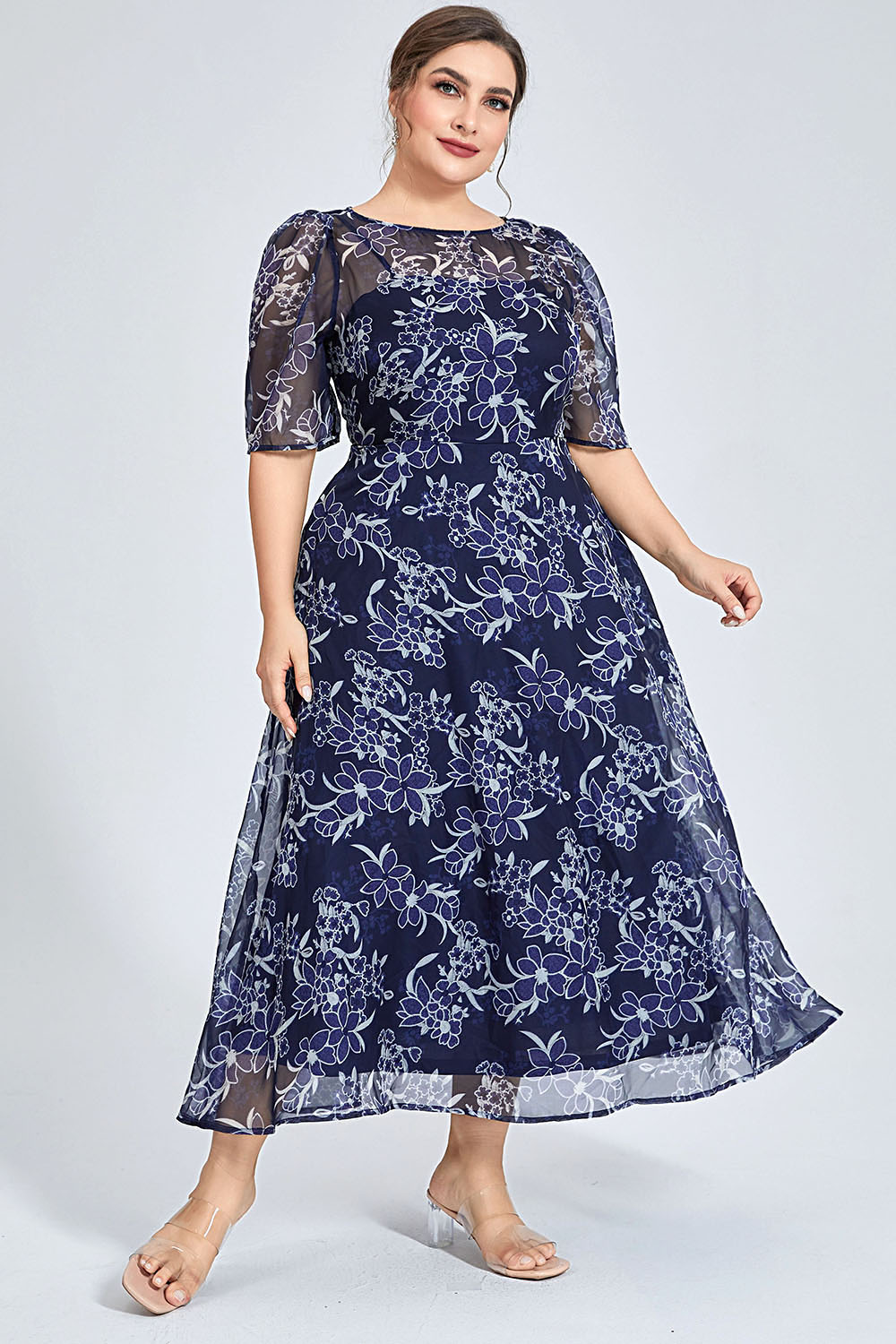 Платье миди из шифона с цветоч – обзор и цена Midi Skirt Floral