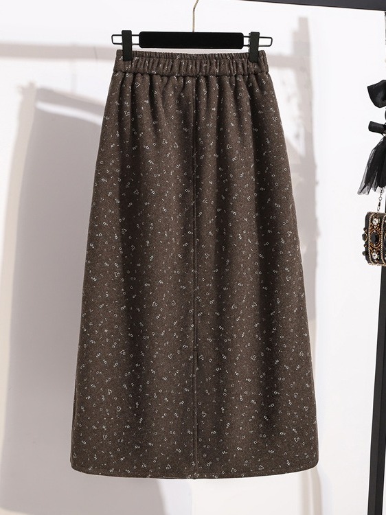Осенне-зимняя юбка миди А-силу – обзор и цена Midi Skirt Floral
