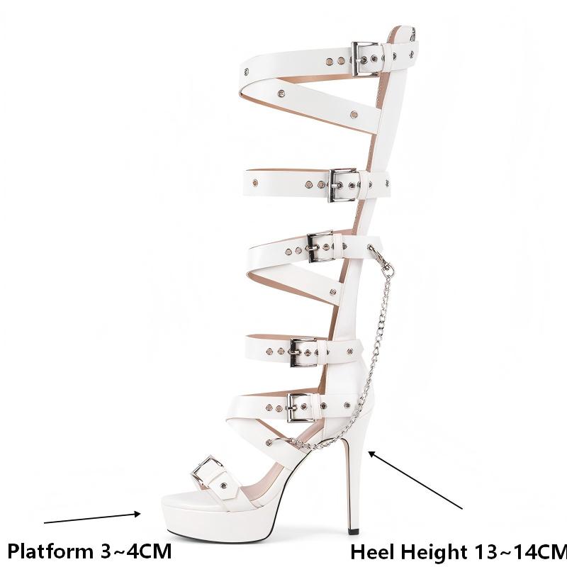 Сандалии-гладиаторы Onlymaker  – обзор и цена Sandal Strappy Heeled