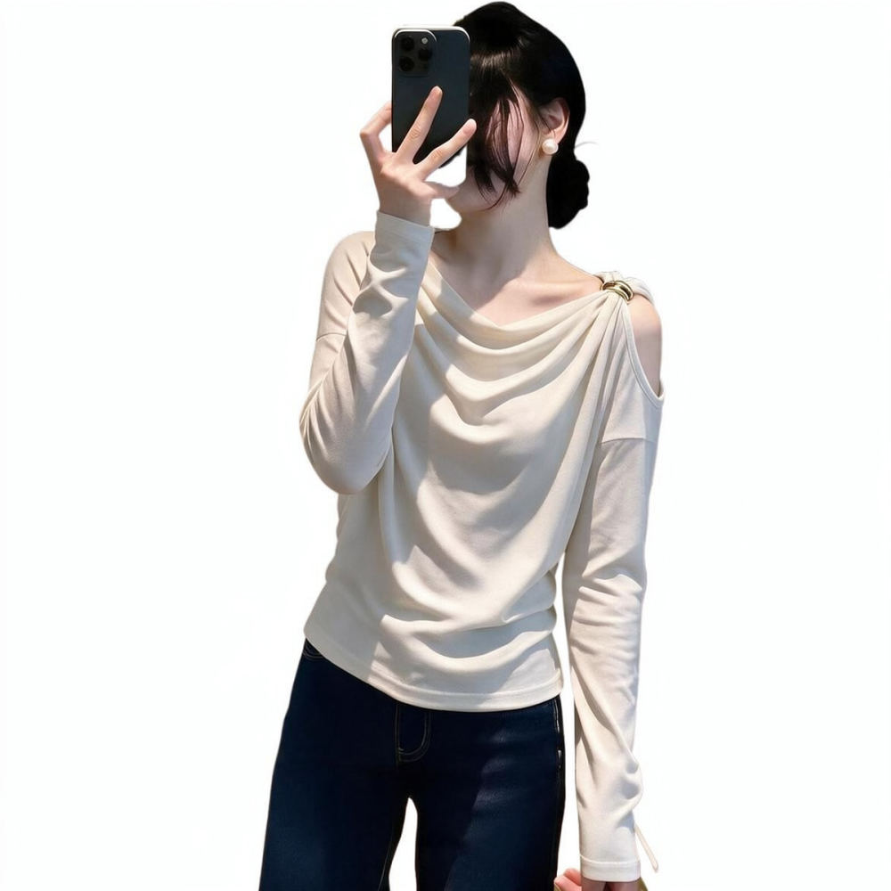 Женская облегающая блузка с дл – обзор и цена Blouse Off Shoulder