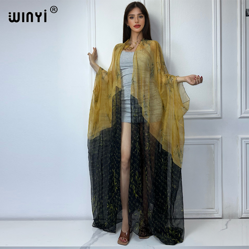 2023 WINYI Европа Женское кимо – обзор и цена Cover Up Kaftan