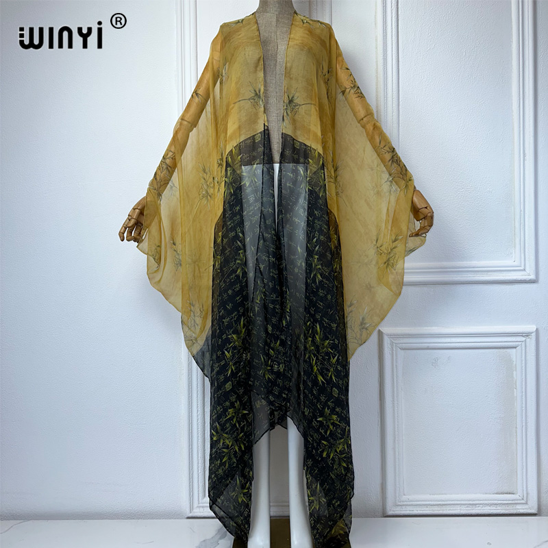 2023 WINYI Европа Женское кимо – обзор и цена Cover Up Kaftan